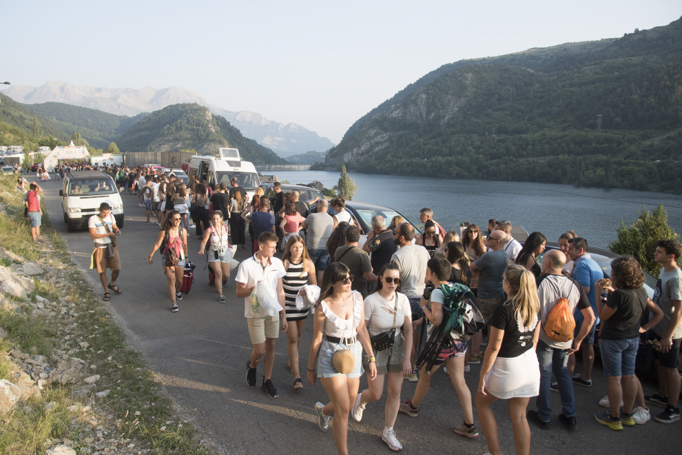 Locura en la primera jornada del Festival Pirineos Sur