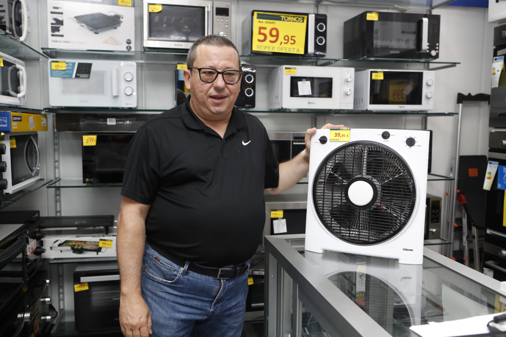 Venta de ventiladores en Zaragoza.