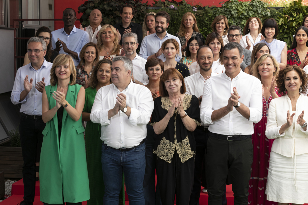 Foto familia Comité Federal PSOE.