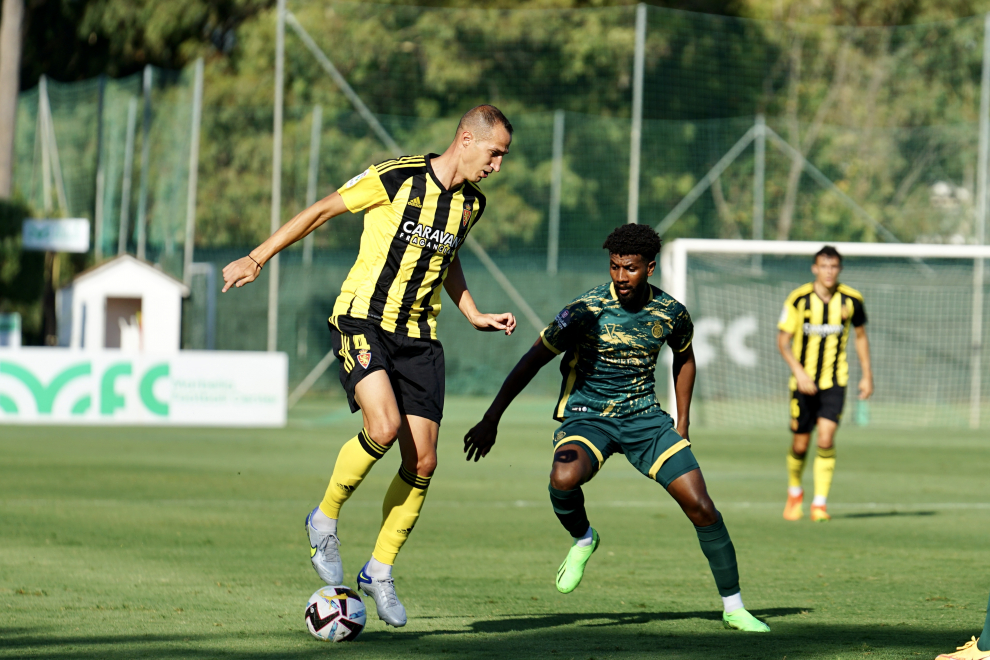 Foto del partido Real Zaragoza - Al Nassr en Marbella, quinto partido de pretemporada