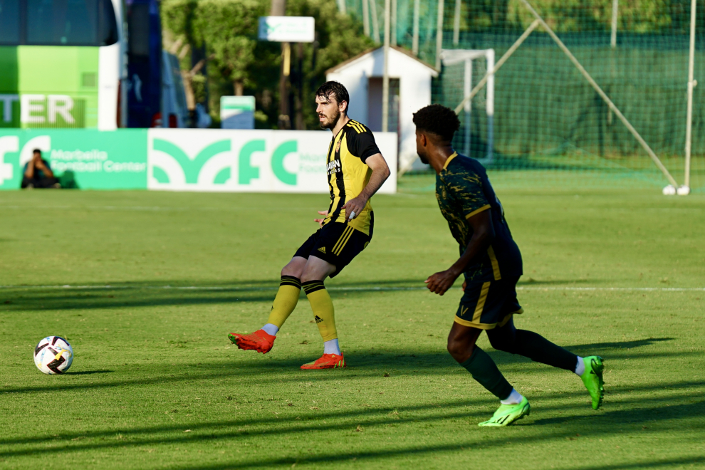 Foto del partido Real Zaragoza - Al Nassr en Marbella, quinto partido de pretemporada