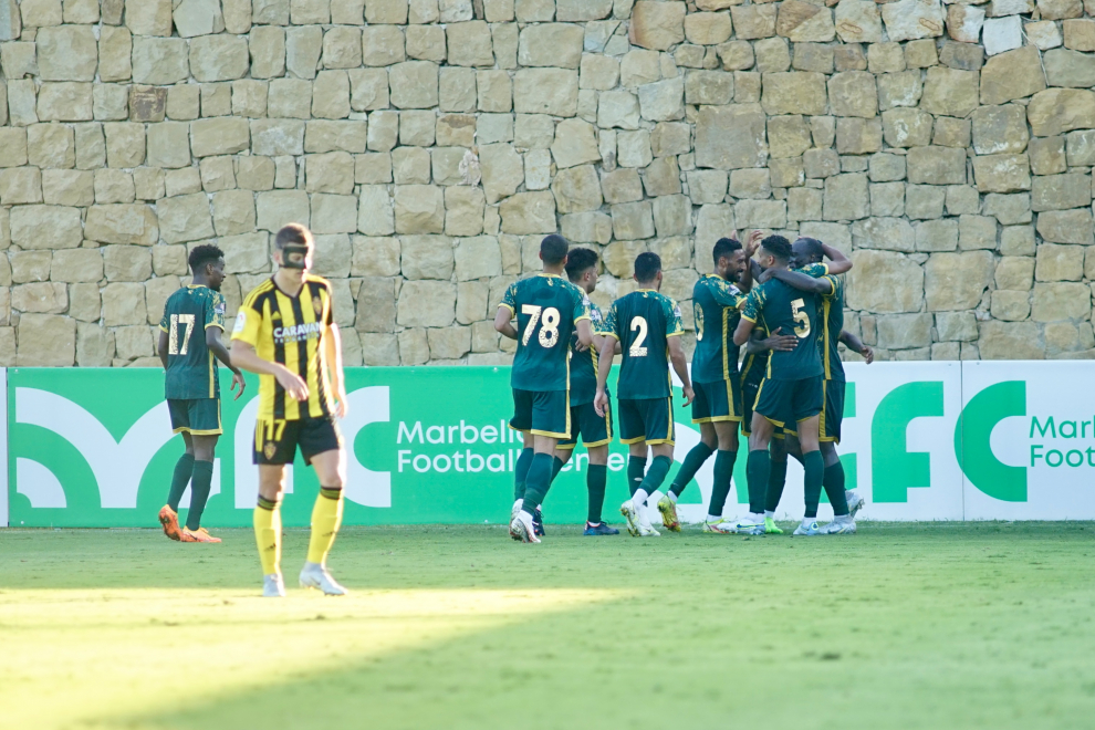 Foto del partido Real Zaragoza - Al Nassr en Marbella, quinto partido de pretemporada
