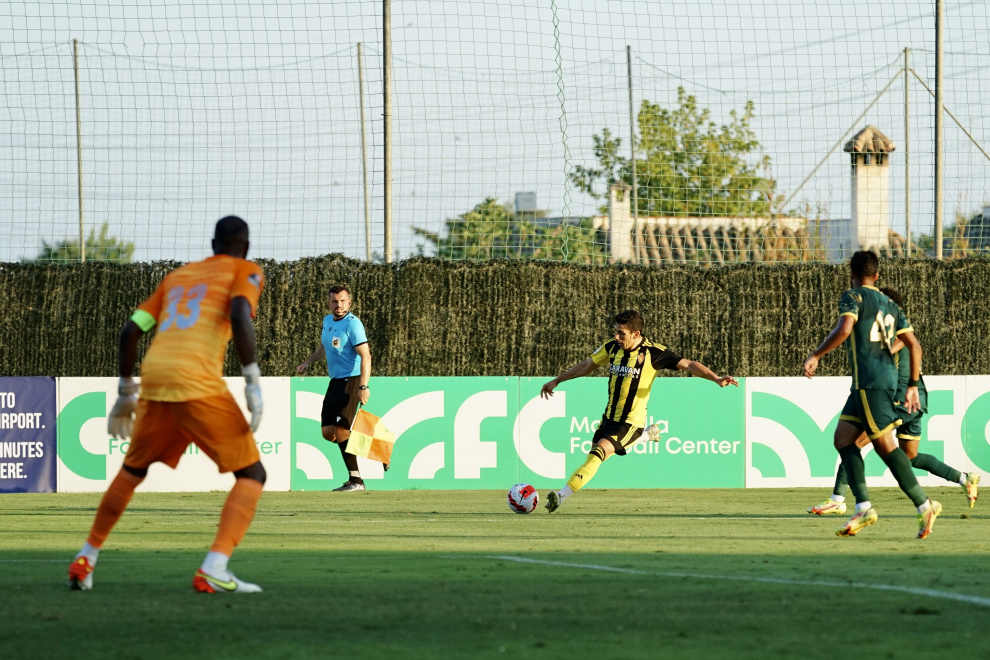 Foto del partido Real Zaragoza - Al Nassr en Marbella, quinto partido de pretemporada