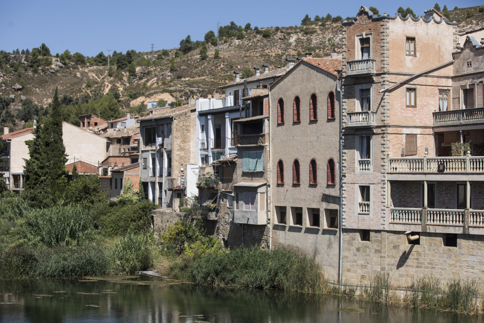 Vista panorámica de uno de los pueblos más bonitos de España como es Valderrobres
