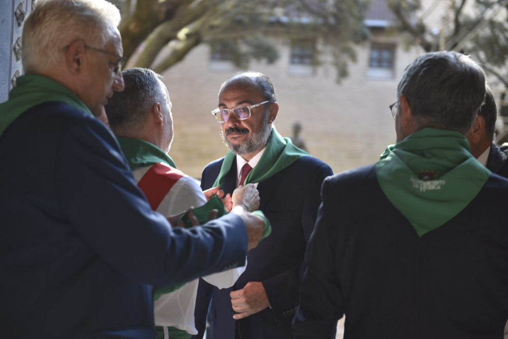 Procesión en el día grande de las fiestas de San Lorenzo