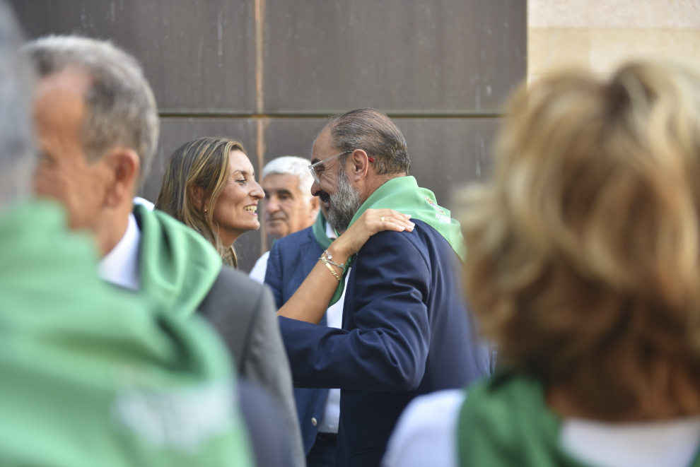 Procesión en el día grande de las fiestas de San Lorenzo