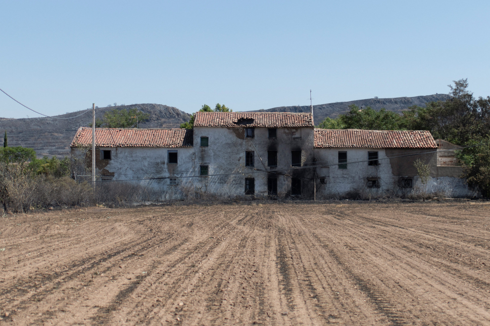 El regreso a casa de los vecinos evacuados por el incendio del Moncayo: así se encuentran sus pueblos dos días después del desalojo por el fuego.