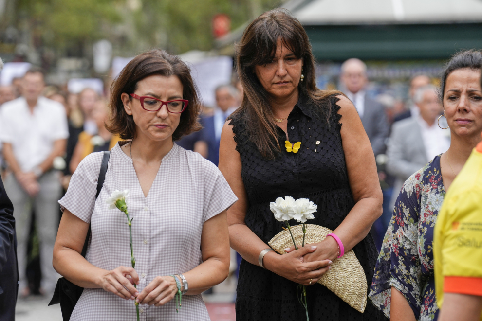Quinto aniversario de los atentados de Las Ramblas