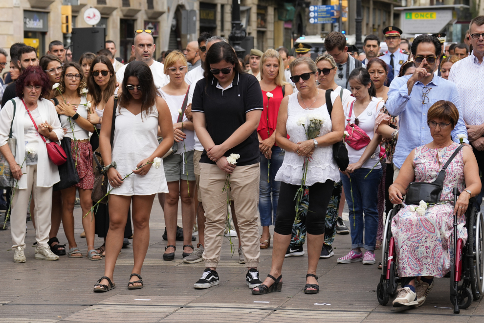 Quinto aniversario de los atentados de Las Ramblas