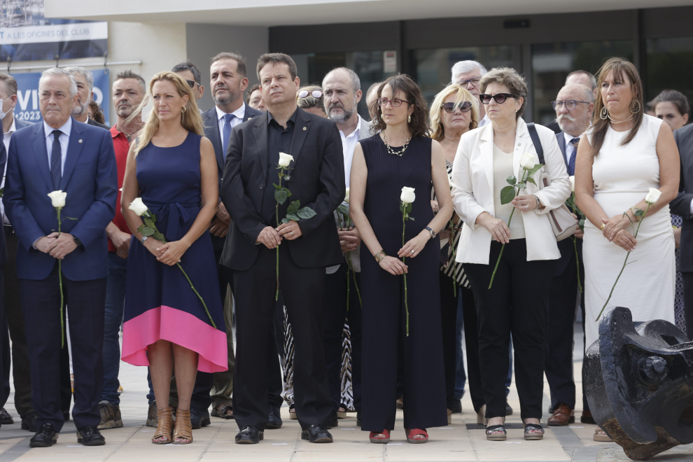 Homenaje a las víctimas del 17-A en Cambrils.