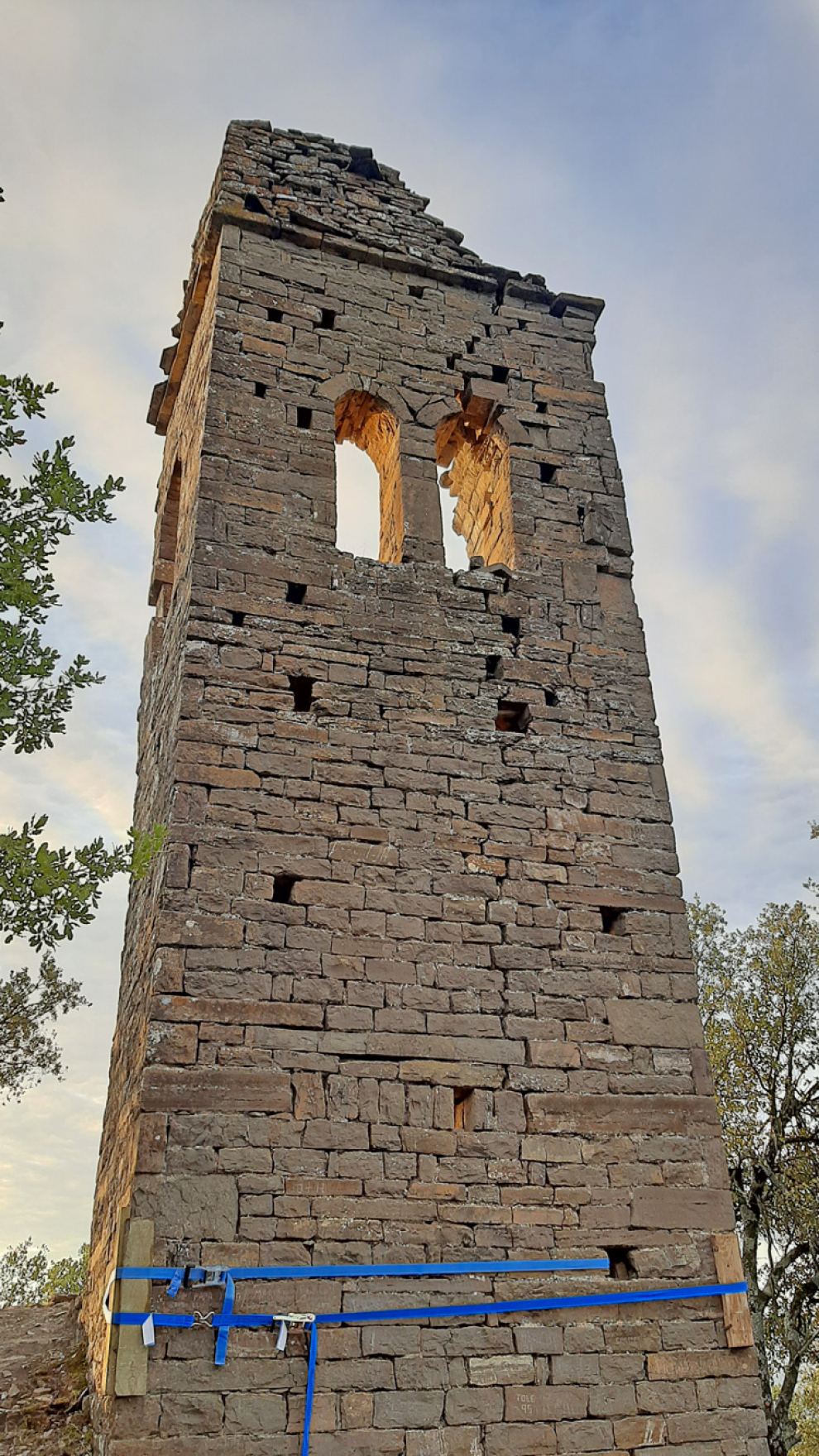 Una imagen de la atalaya de Morillo de Tou.