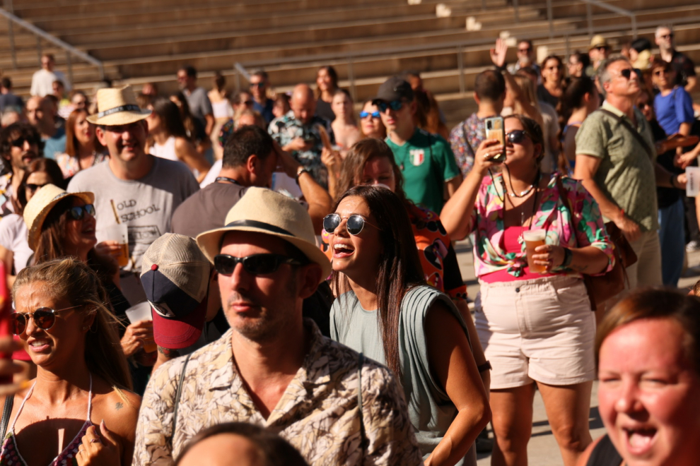Ambiente del Festival Vive Latino Zaragoza 2022, este viernes