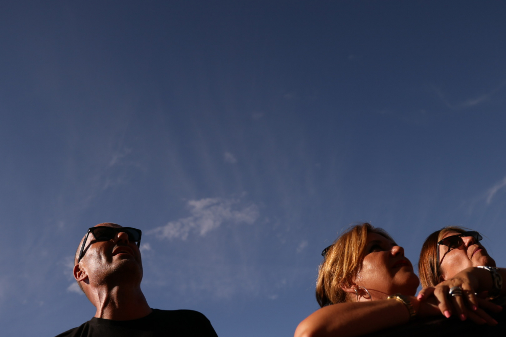 Ambiente del Festival Vive Latino Zaragoza 2022, este viernes