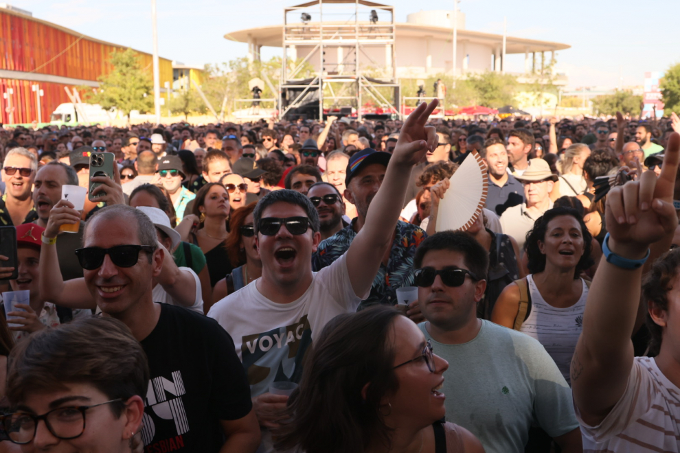 Foto de ambiente en el concierto de Sidonie en el Vive Latino Zaragoza 2022