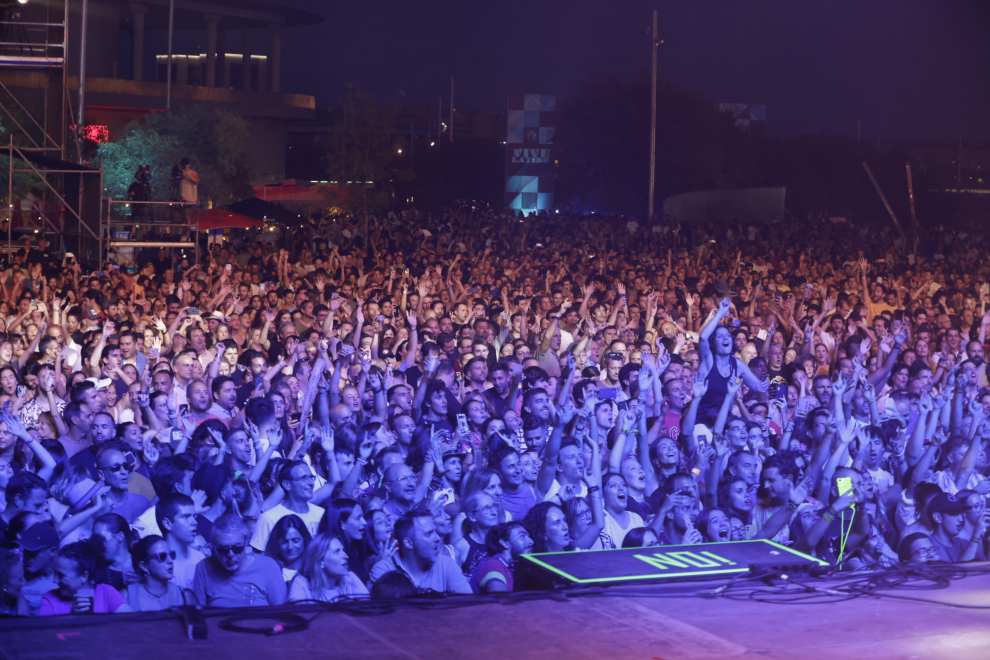 Fotos del concierto de Taburete en el Vive Latino Zaragoza 2022 Imágenes