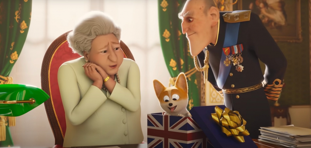 Las apariciones de la reina Isabel en las series y películas de dibujos animados