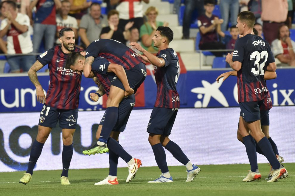 Partido SD Huesca - Málaga, en El Alcoraz