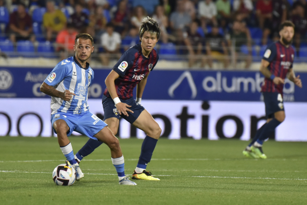 Partido SD Huesca - Málaga, en El Alcoraz