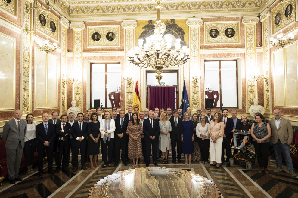 El Congreso avala la reforma del Estatuto de Aragón