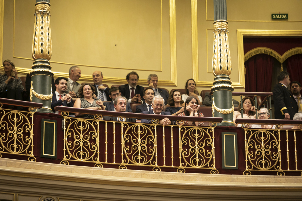 El Congreso avala la reforma del Estatuto de Aragón