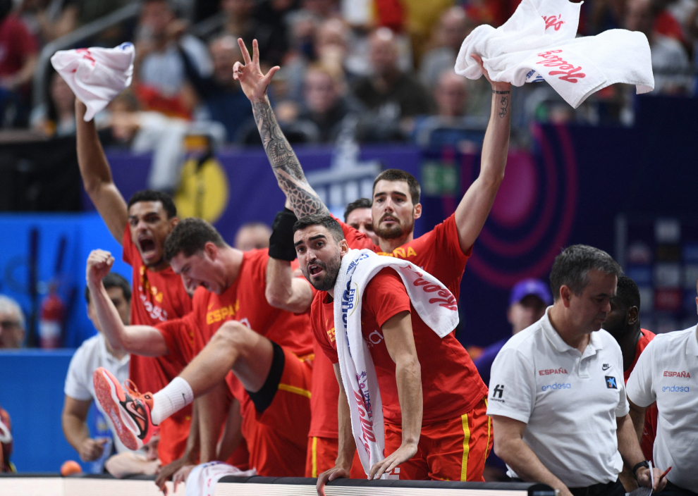 Partido de semifinales del Eurobasket entre Alemania y España