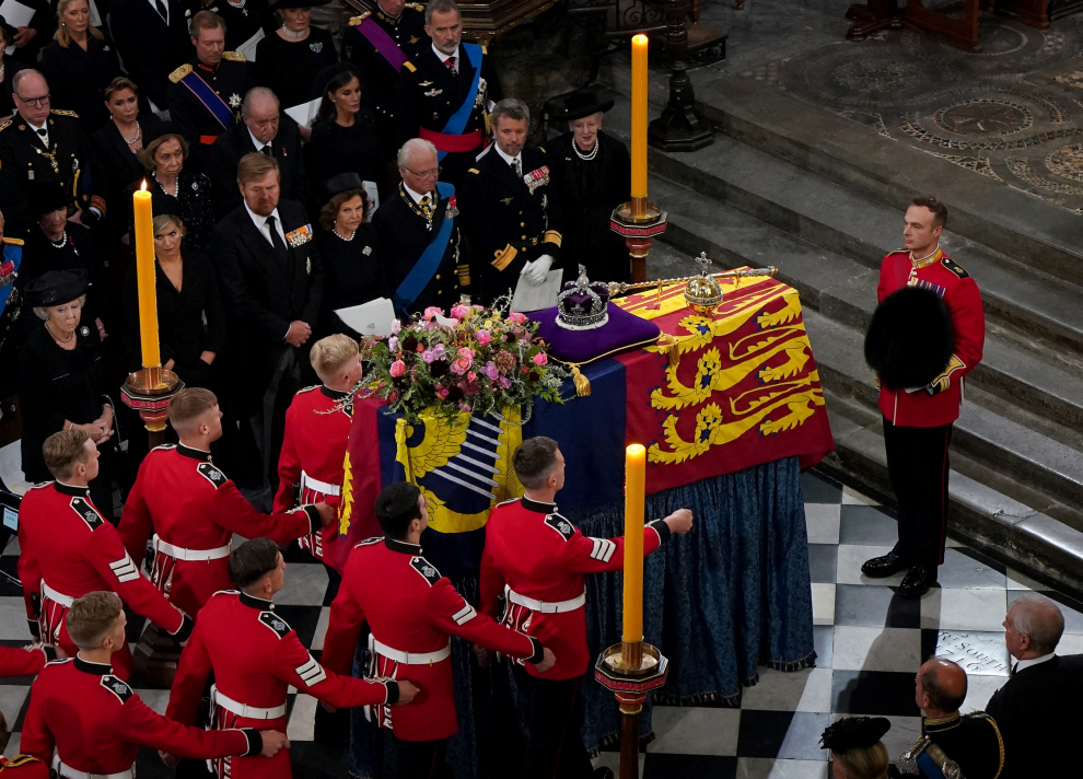 Funeral de la reina Isabel II: multitudinaria despedida en Londres ...