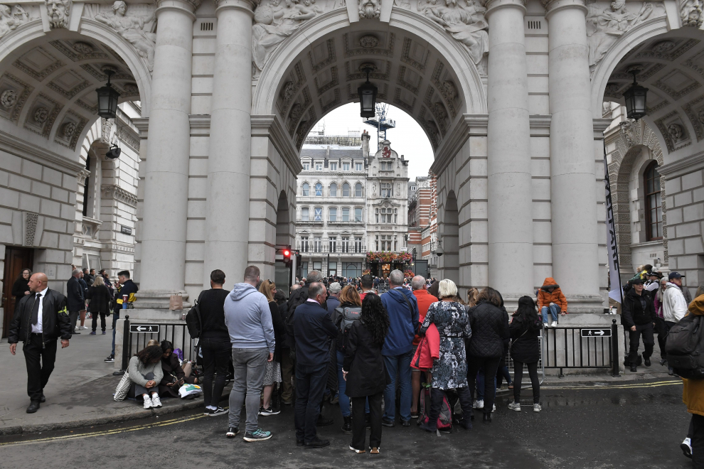 Fotos del funeral, el cortejo y el entierro de Isabel II en Londres