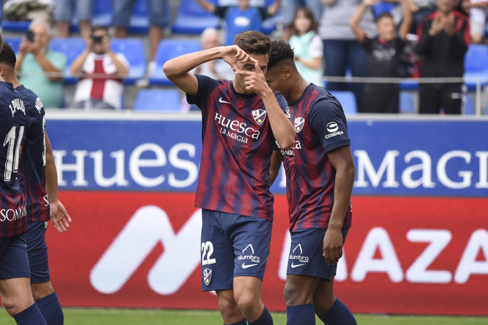 La SD Huesca ha conseguido una nueva victoria (1 - 0) en su regreso al Alcoraz.