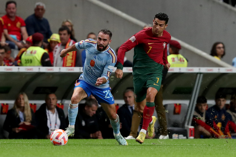 España vence a Portugal en la Liga de Naciones
