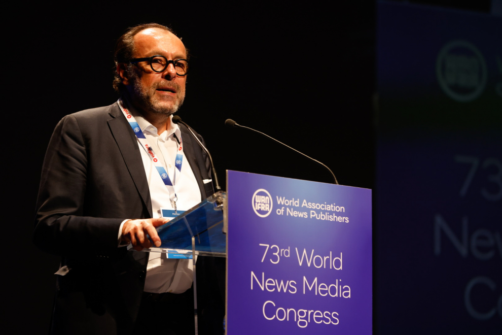 Apertura del Congreso Mundial de Medios de WAN-IFRA en Zaragoza