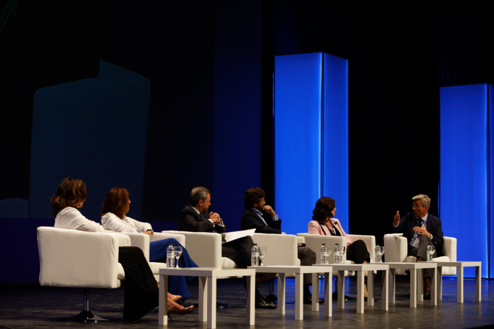 Mesa redonda con Irene Lanzaco, Patricia Colino, Ignacio Jiménez, Carmen Piñán y Mikel Iturbe