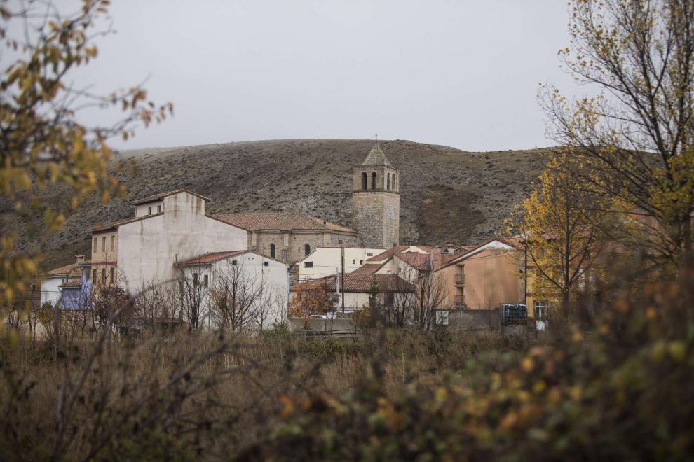 Vista de Pancrudo, pueblo de Teruel