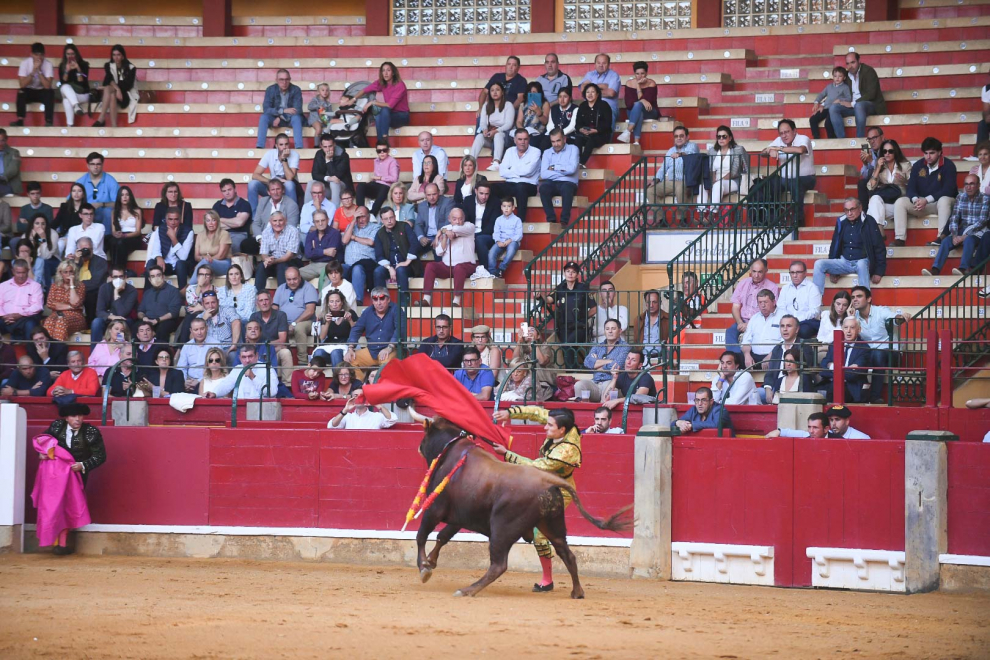 Novillada en la plaza de toros de Zaragoza.