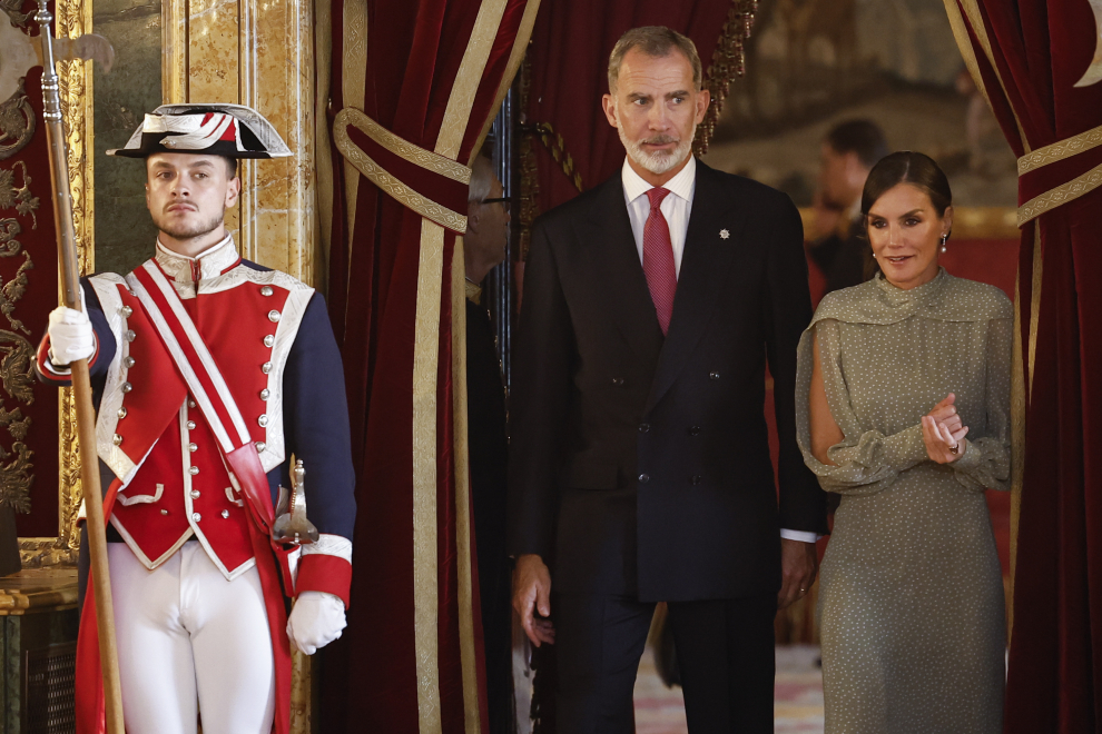 En Imágenes Recepción De Los Reyes En El Palacio Real El 12 De Octubre De 2022 