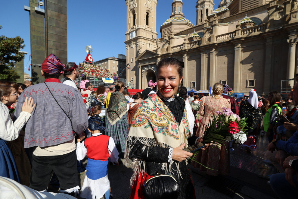 Ofrenda de Flores a la virgen del Pilar..EUROPA PRESS..12/10/2022[[[EP]]]
