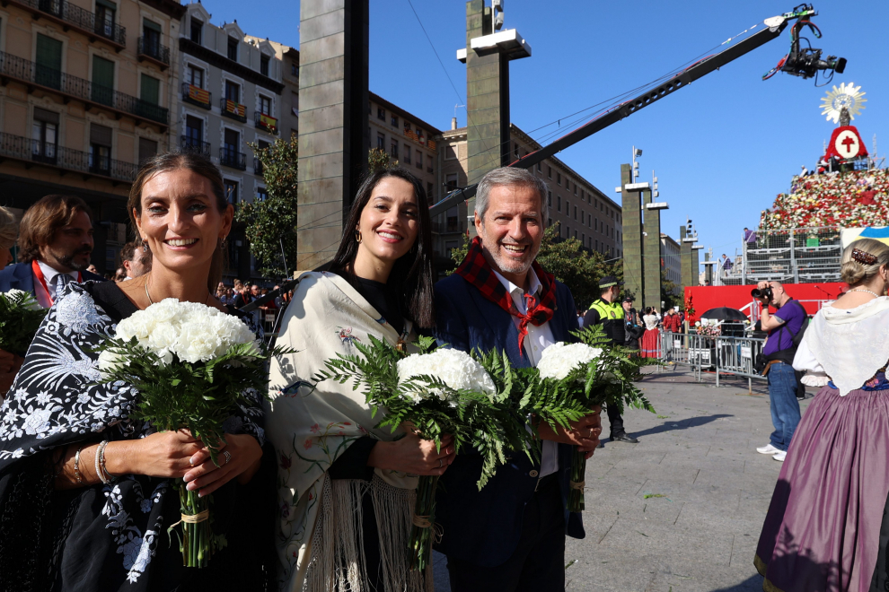 Ofrenda de Flores a la virgen del Pilar..EUROPA PRESS..12/10/2022[[[EP]]]