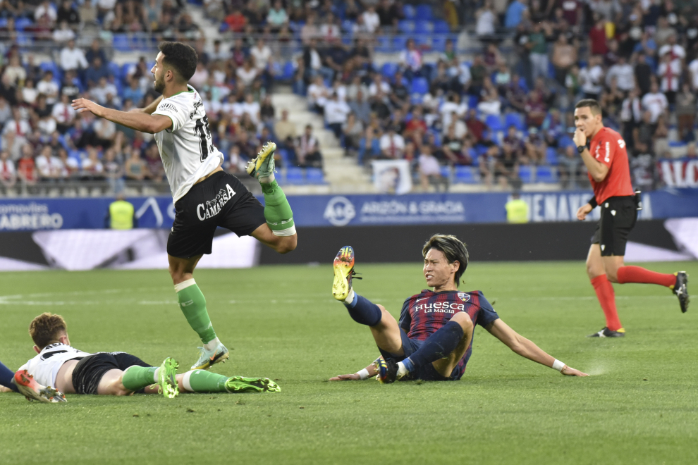 Imágenes del partido SD Huesca-Racing