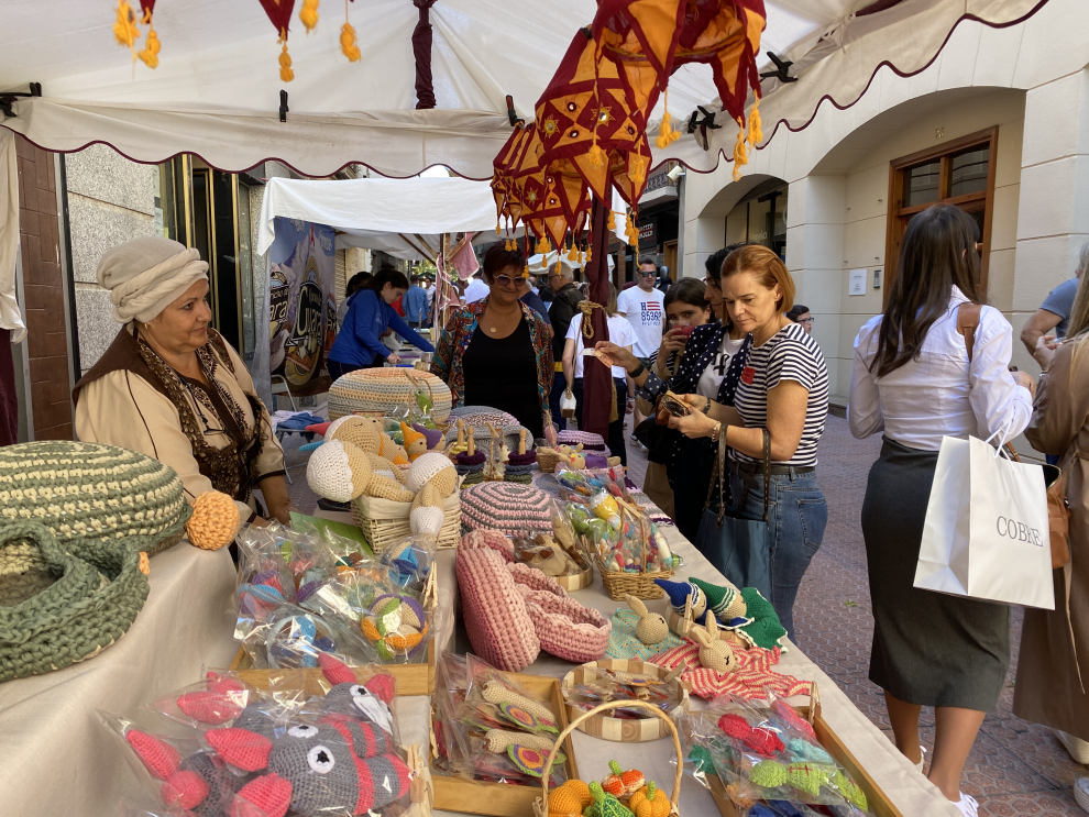 Mercado medieval de Petronila en Barbastro.