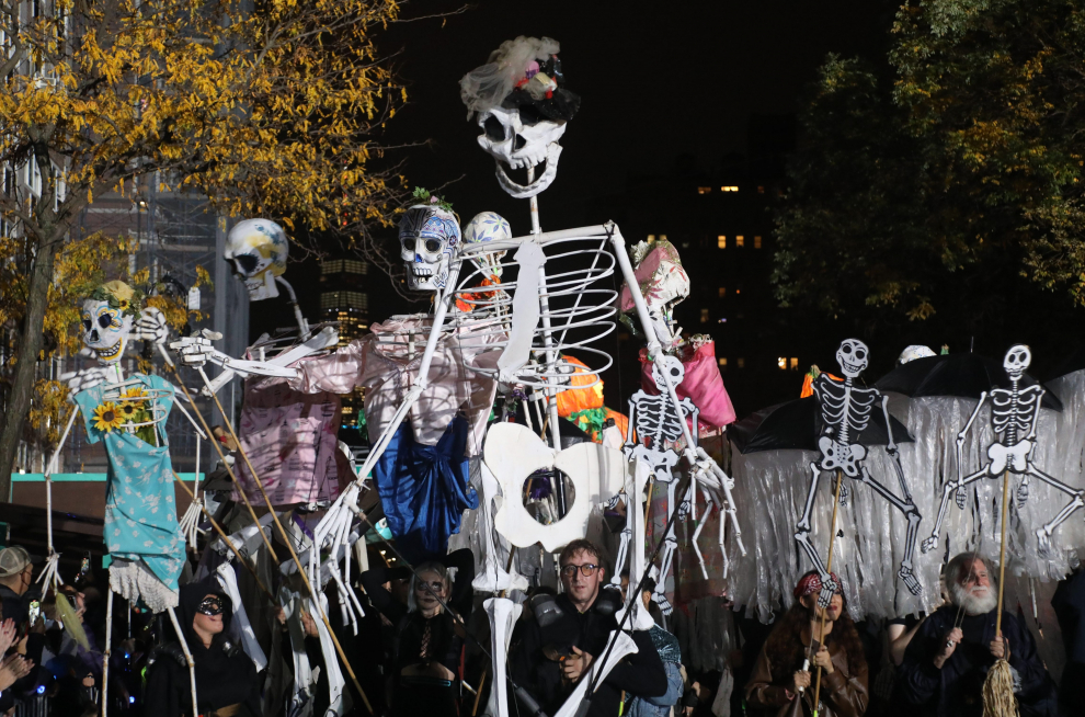 Terrorífica noche de Halloween por medio mundo