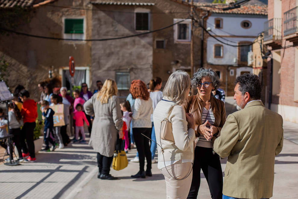Homenaje a los profesores rurales en Sabiñan