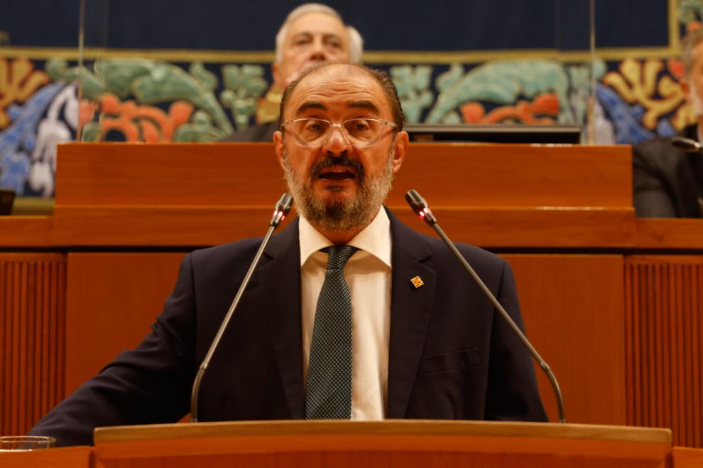 Fotos Del Debate Sobre El Estado De La Comunidad En Aragón