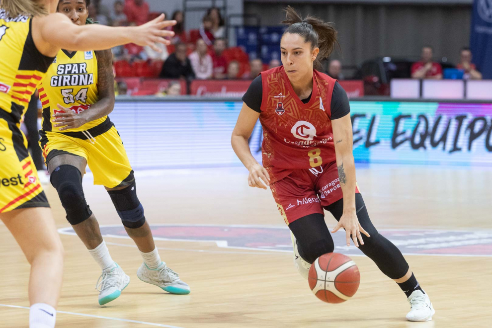 Partido Casademont Femenino-Girona en el pabellón Príncipe Felipe.