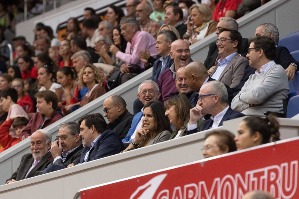 Partido Casademont Femenino-Girona en el pabellón Príncipe Felipe.