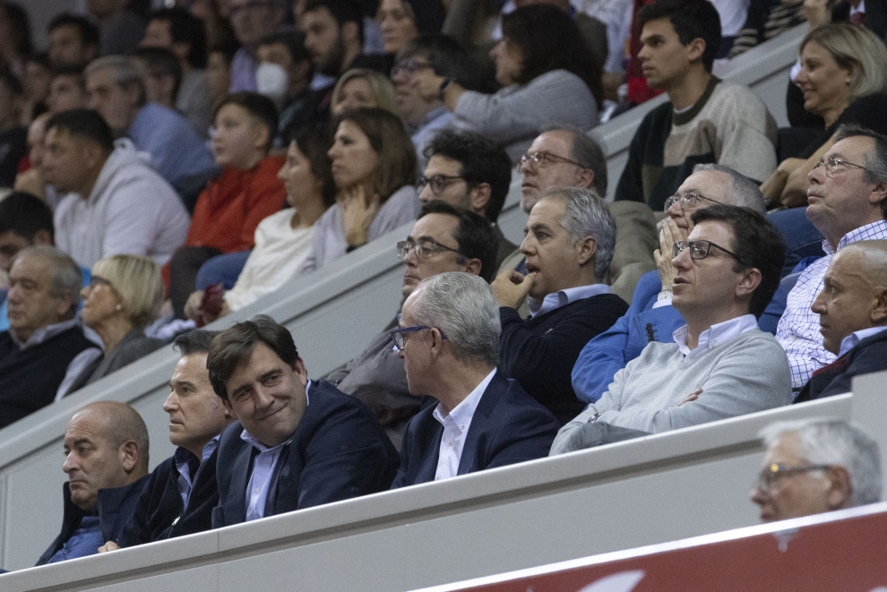 Foto del partido Casademont Zaragoza - Real Madrid en el pabellón Príncipe Felipe
