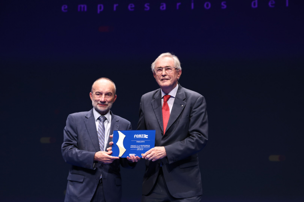 Entrega de los Premios Excelencia Empresarial en Aragón 2022, en el Palacio de Congresos de Zaragoza
