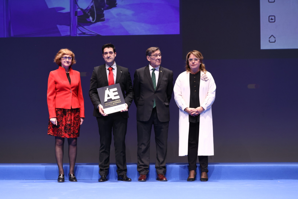 Entrega de los Premios Excelencia Empresarial en Aragón 2022, en el Palacio de Congresos de Zaragoza