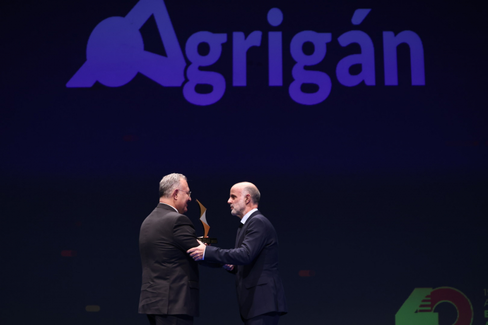 Entrega de los Premios Excelencia Empresarial en Aragón 2022, en el Palacio de Congresos de Zaragoza