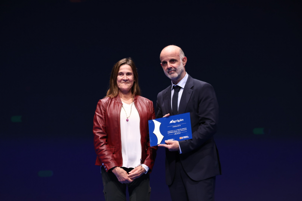 Entrega de los Premios Excelencia Empresarial en Aragón 2022, en el Palacio de Congresos de Zaragoza