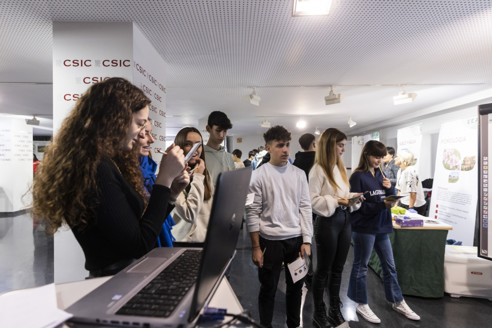 Inauguración Semana de la Ciencia en la sede de Zaragoza de la delegación del CSIC en Aragón