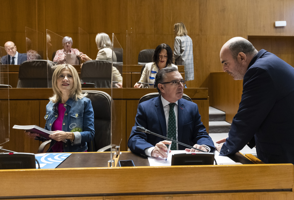 Pleno de las Cortes de Aragón del 10 de noviembre de 2022 en el que se ha aprobado el techo de gasto para 2023